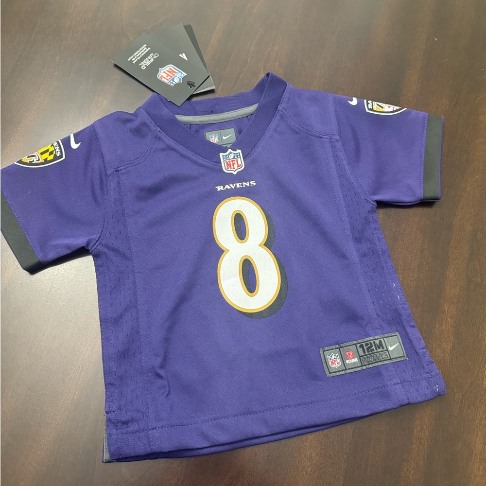 Infant Baltimore Ravens Lamar Jackson Nike Purple Game Jersey